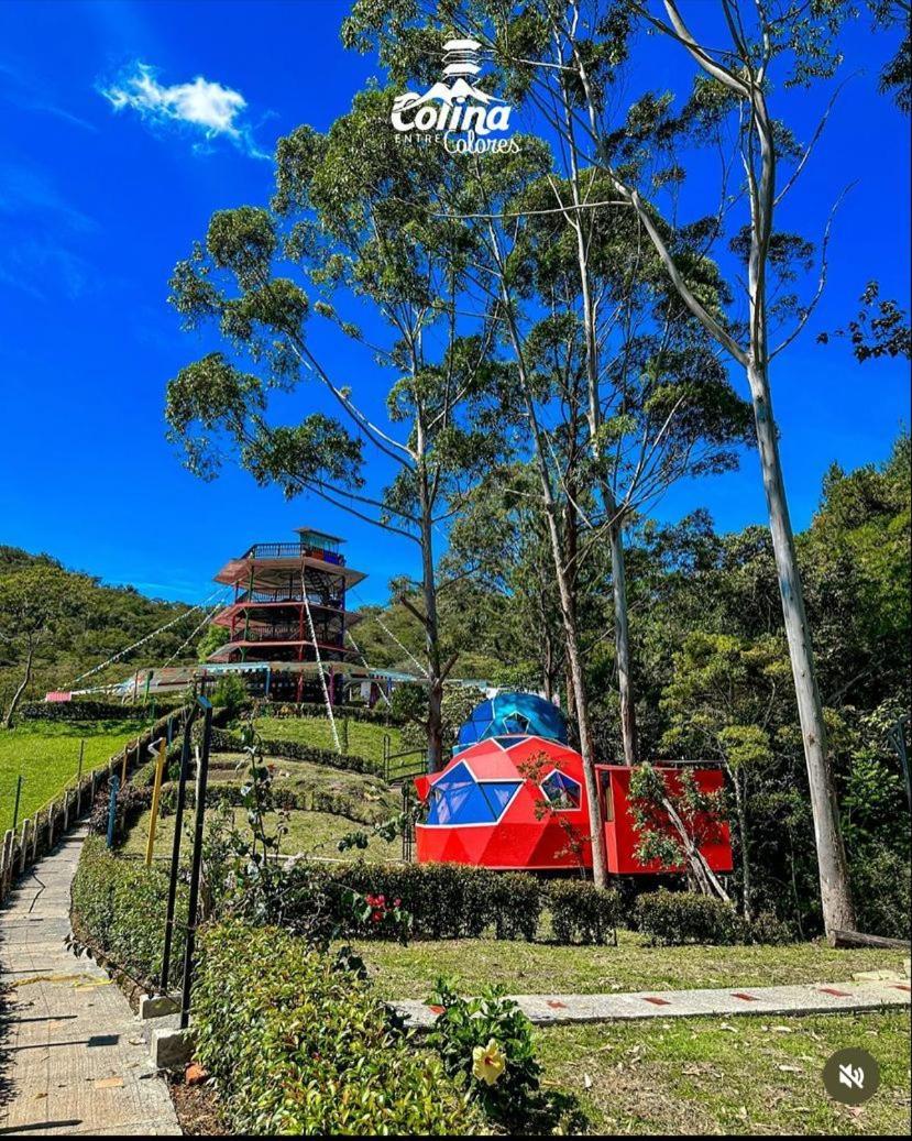 Colina Entre Colores Hotel Puente Nacional Luaran gambar